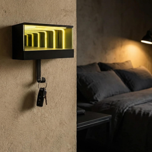 LED Car Garage with Key Holder