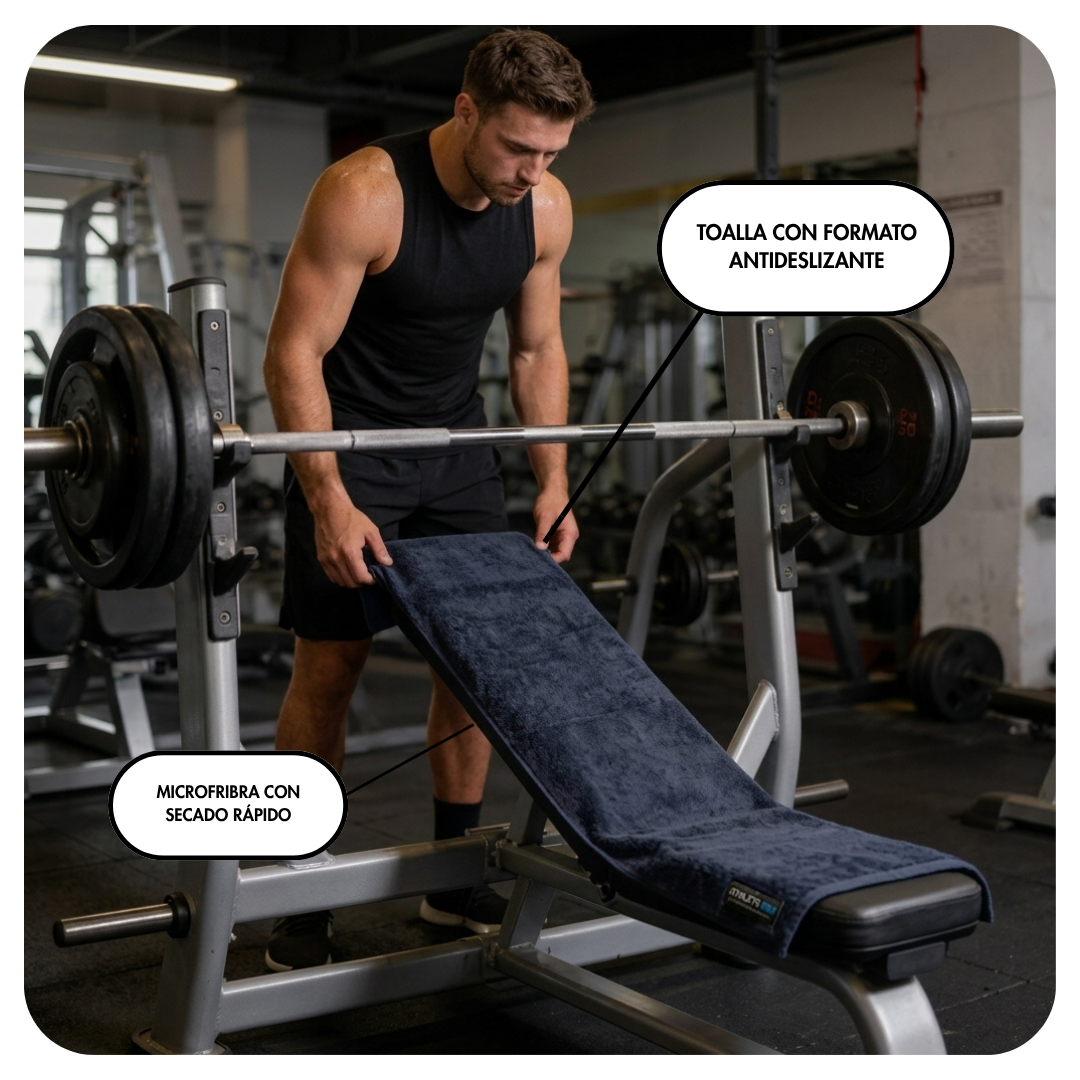 Toalla Fitness con Bolsillo